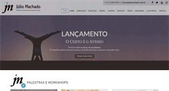 Desktop Screenshot of juliomachado.com.br